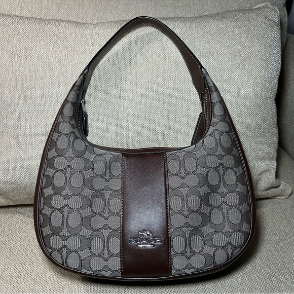 Coach Carmen Brown Shoulder Bag